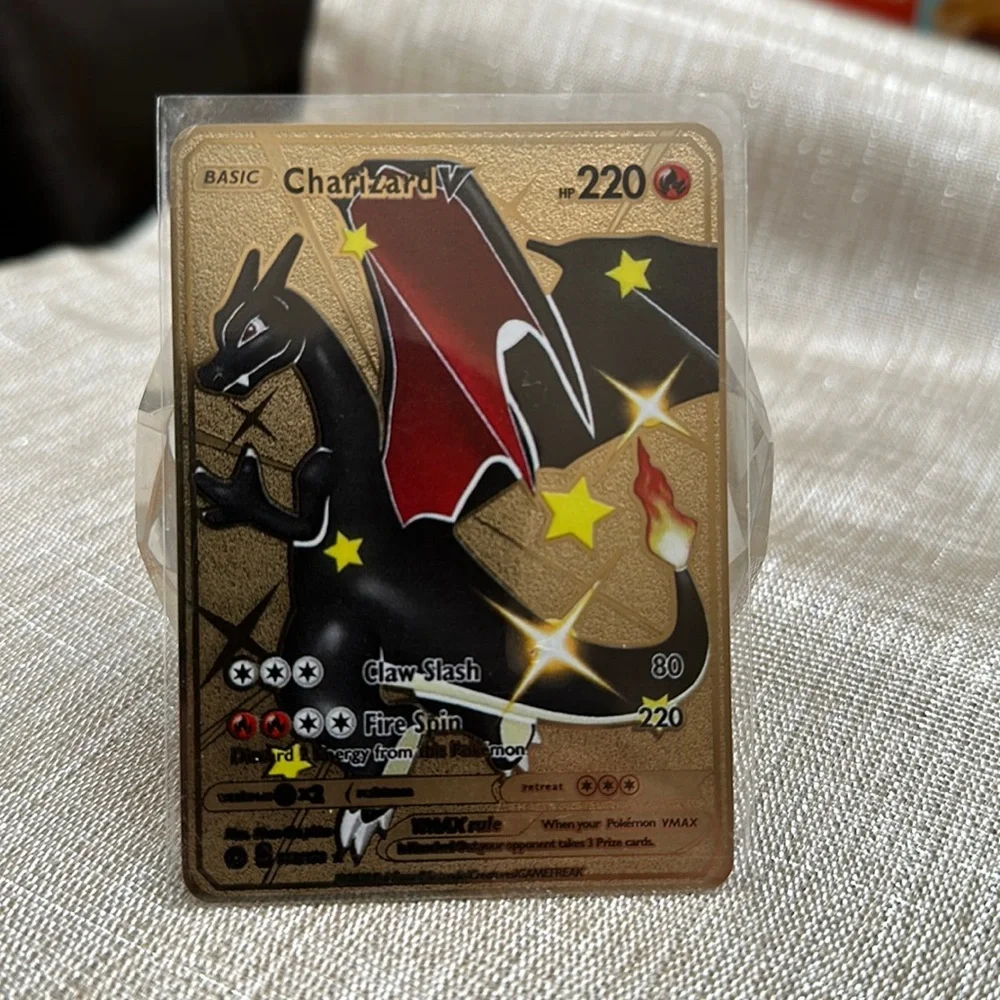 rare pokemon cards v Charizard V [Full Art, Graded PSA 9] main image 1
